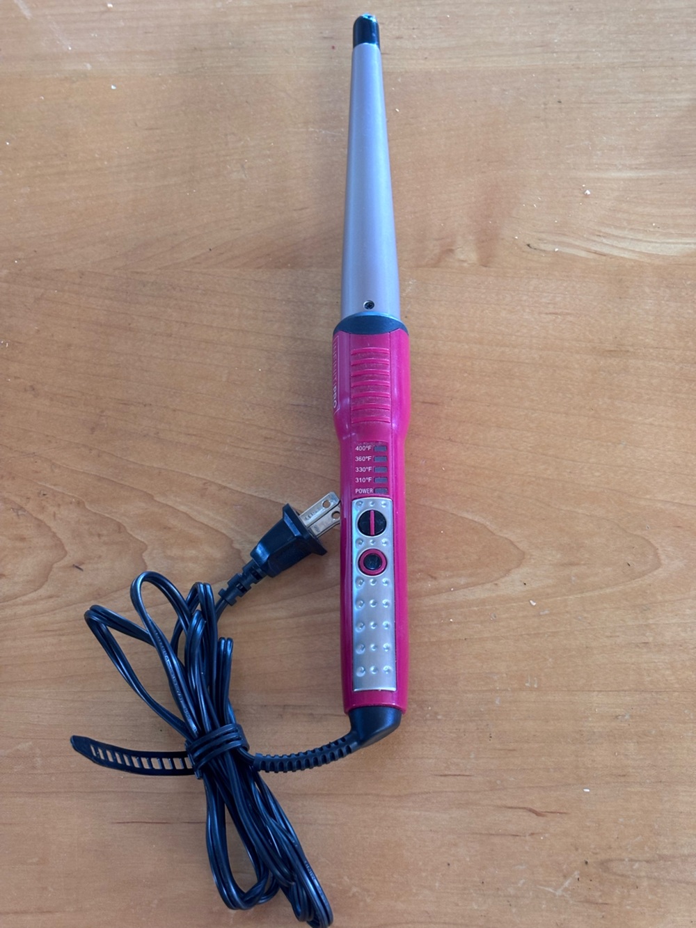 Infiniti Pro Conair Tapered Curling Wand - Professional Hair Styling Iron